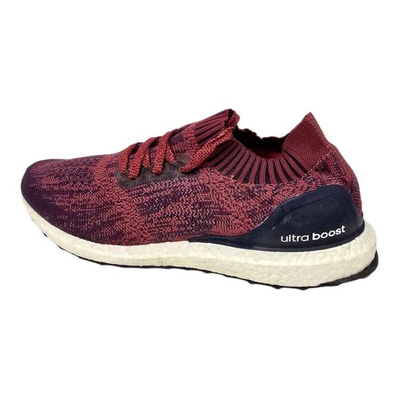 Adidas UltraBoost Uncaged Burgundy Running Shoes Mens Size 13 Lace Up BA9617 '16 - Picture 1 of 14